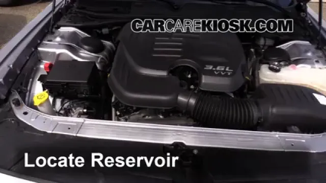 2015 Dodge Challenger SXT Plus 3.6L V6 FlexFuel Líquido limpiaparabrisas Agregar líquido